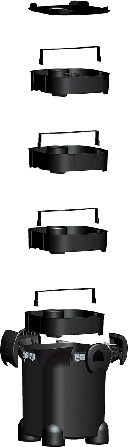 2025 Filtro Canister Cascade Max Flow para Acuarios – Ideal para Peceras Extra Grandes – Perfecto para Acuarios de 250+ Galones – 820 Galones por Hora (GPH)
