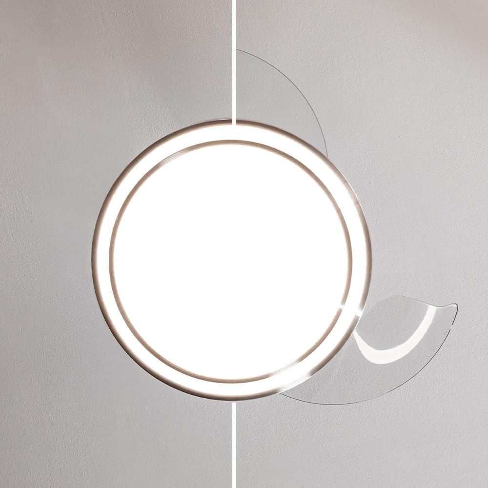Ventilador de Techo Cecotec con Aspas Retráctiles y Lámpara Invisible EnergySilence Aero 4280 de Acero, 40 W, Diámetro 42 Pulgadas (106 cm), Temporizador, 3 Tonos de Luz, Función Verano-Invierno