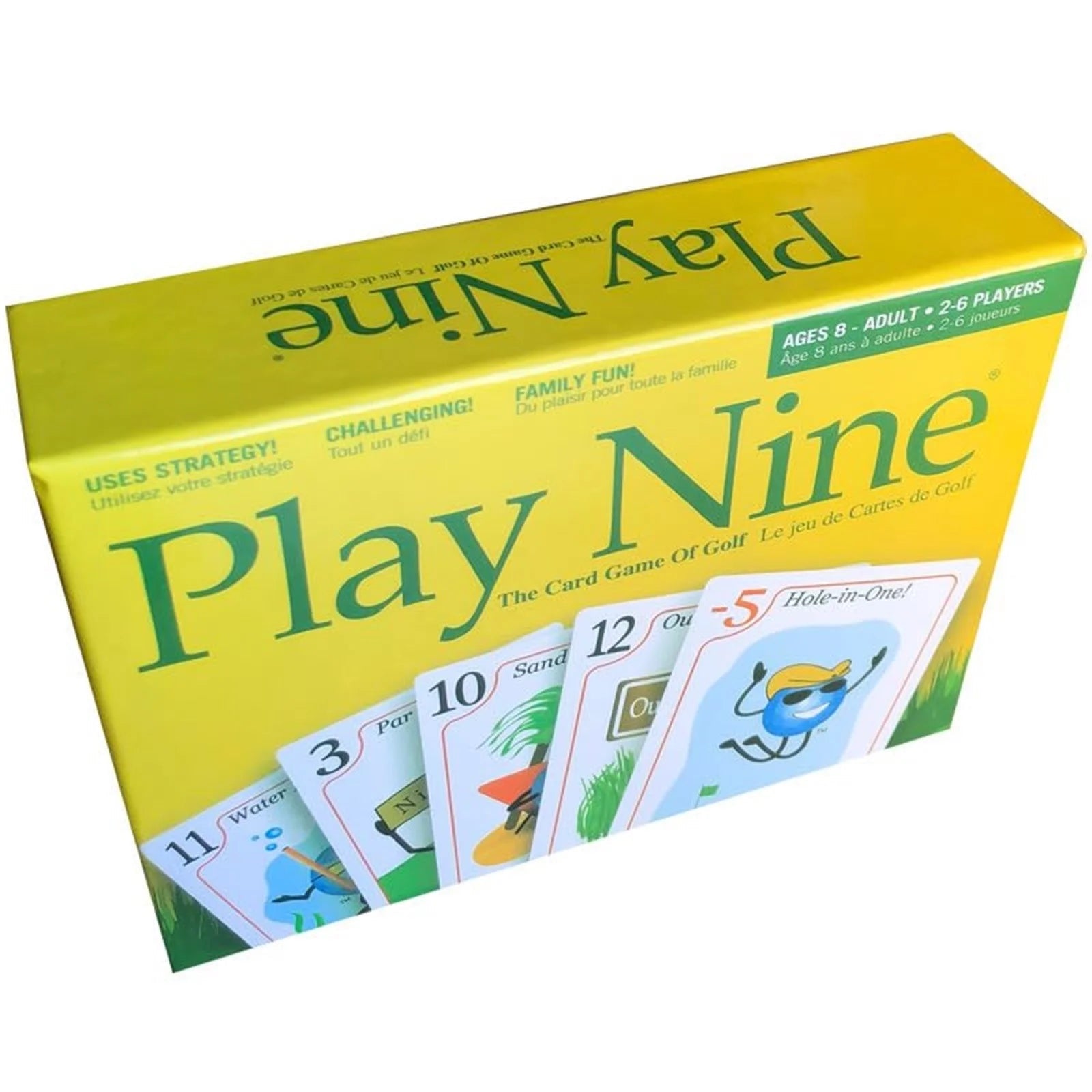 Tysmin Juegos Familiares Laoniu — Juego de Cartas Divertido Inspirado en el Golf, Ideal para Reuniones Familiares y con Amigos