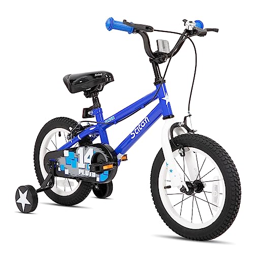 JOYSTAR Bicicleta de Entrenamiento con Ruedas Laterales Estilo Freestyle