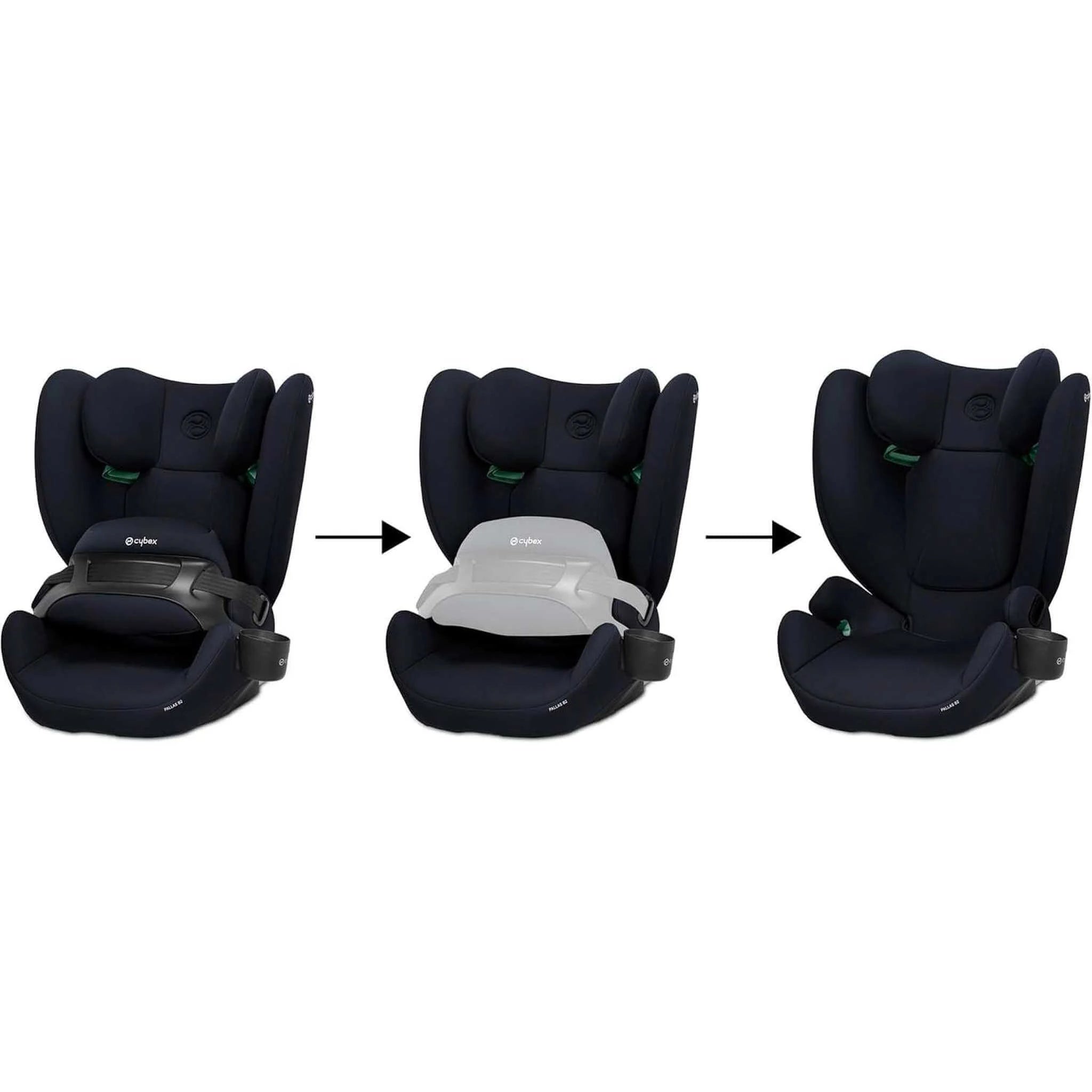 2025 Asiento Auto CYBEX Silver Pallas B2 i-Size ISOFIX Azul Luna-Azul Marino