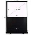 MaxStar Screens Pantalla Proyector Portátil de Suelo Plegable 92" – Relación de Aspecto 16:9 – con Estuche de Transporte