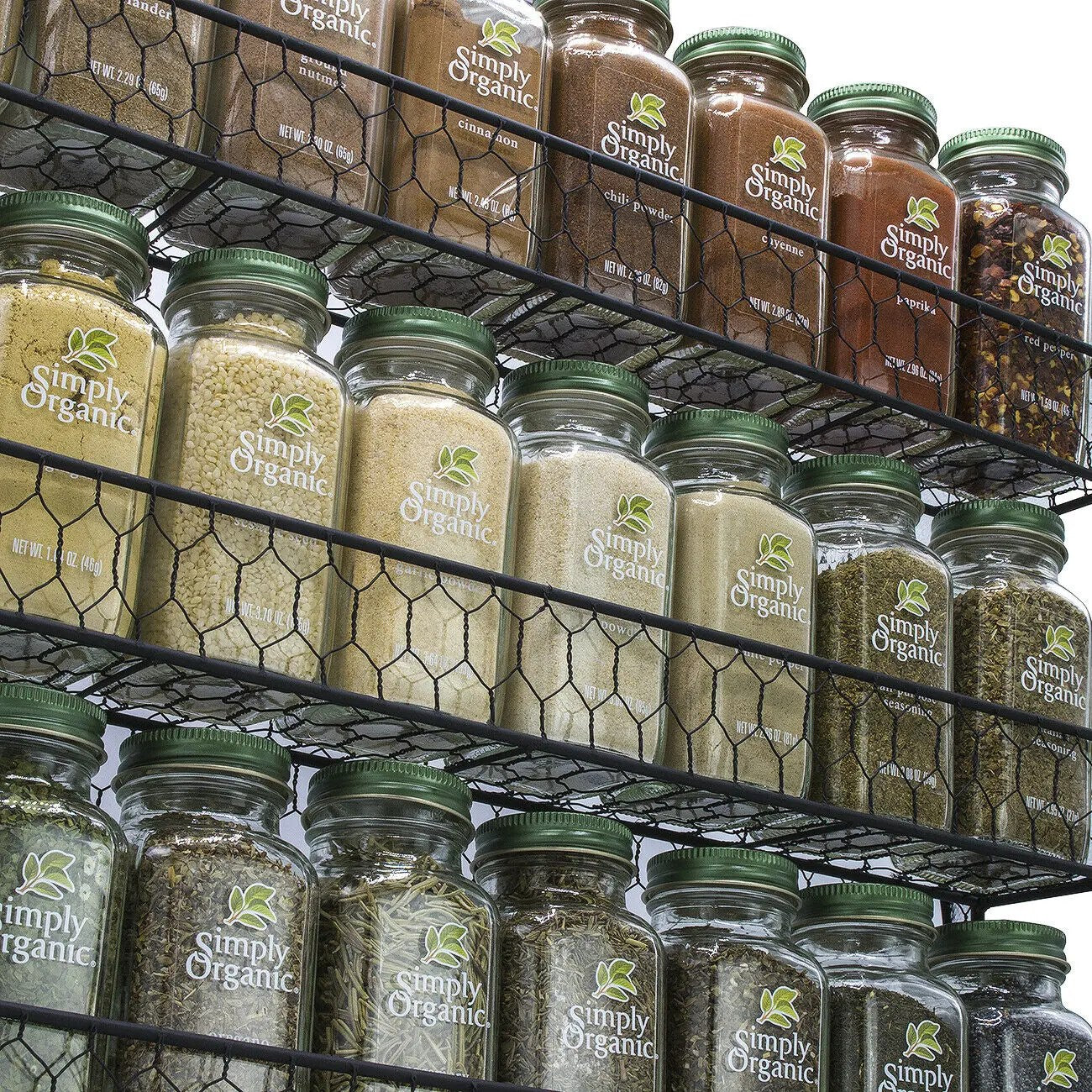 Estante Organizador de Especias de Cocina, Organizador de Maquillaje, Estante Ahorrador de Espacio