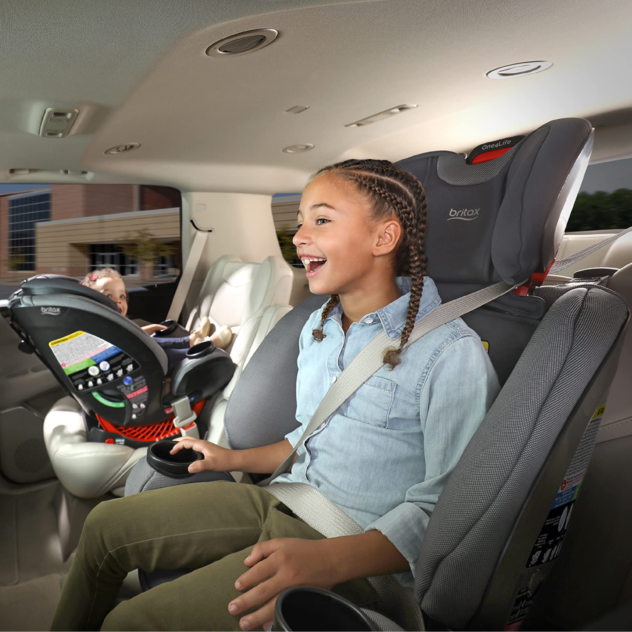 2025 Britax One4Life Asiento de Auto Convertible ClickTight, Eclipse Negro