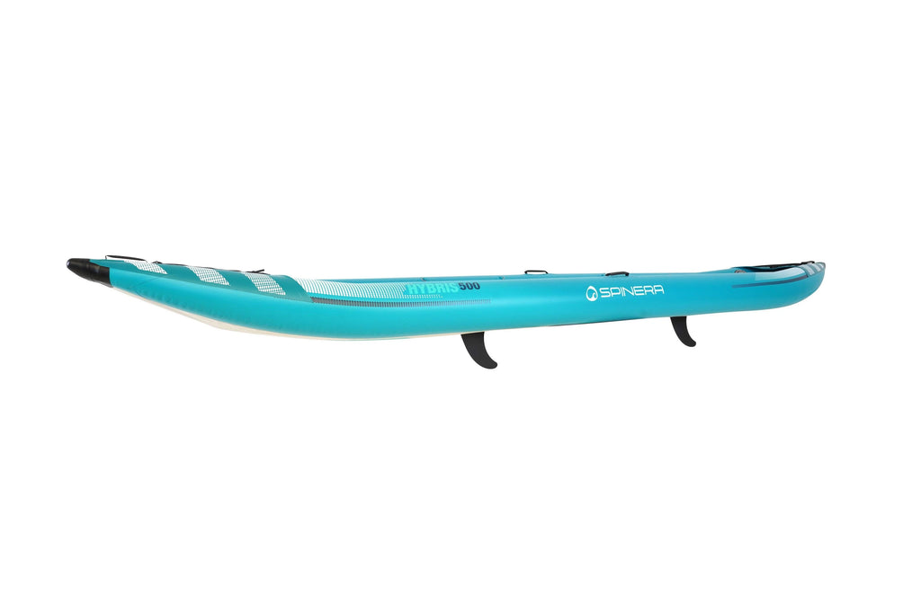 2025 Hybris 500 Kayak hinchable para 3 personas con suelo Drop-Stitch y paredes de PVC