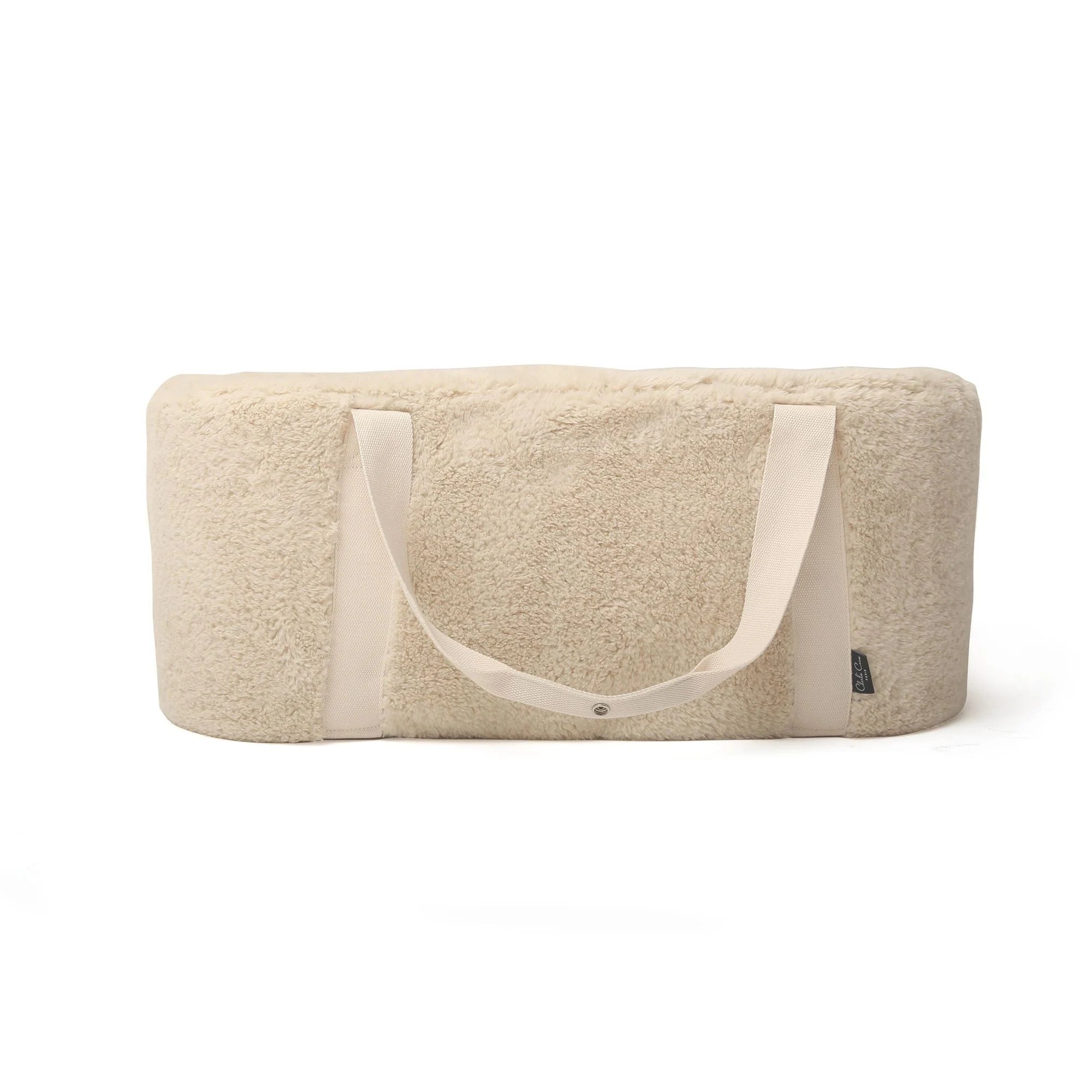 2025 Capazo para bebé Charlie Crane KUKO – Portátil con asas | Estructura de madera natural opcional como cuna | Funda de felpa 100 % poliéster | Espuma de polieter de alta calidad | Para recién nacidos hasta que puedan sentarse o trepar | Sin acceso