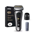 2025 Afeitadora Braun Series 9 Pro+ 9477cc – Afeitado en seco y húmedo con SmartCare Center 5 en 1 y PowerCase, plateado