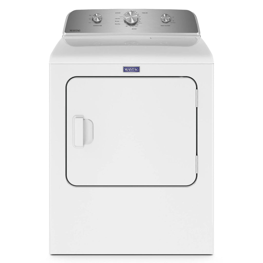 2025 Maytag – Secadora Eléctrica de 7.0 pies³ con Función Antiencrespamiento – Blanca