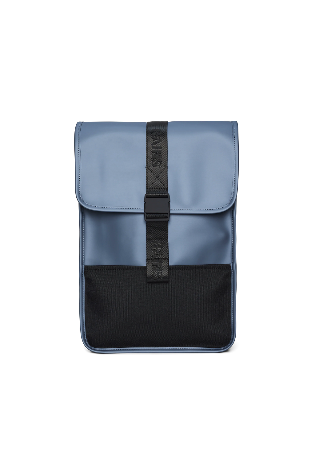 2025 Trail Backpack Mini – Mochila de Día Repelente al Agua (15") con Solapa y Hebilla de Goma – Tejido PU – Compartimento Acolchado para Portátil