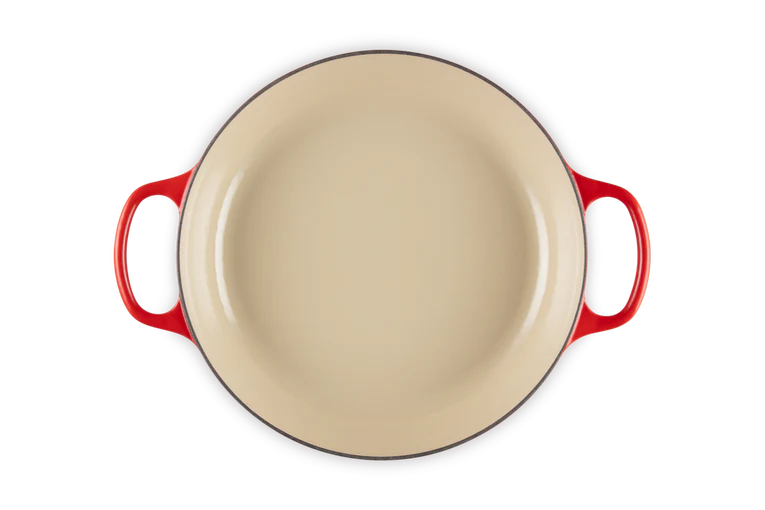 2025 Le Creuset - Cocotte Campagnard Kirschrot de 30 cm y 3,5 l