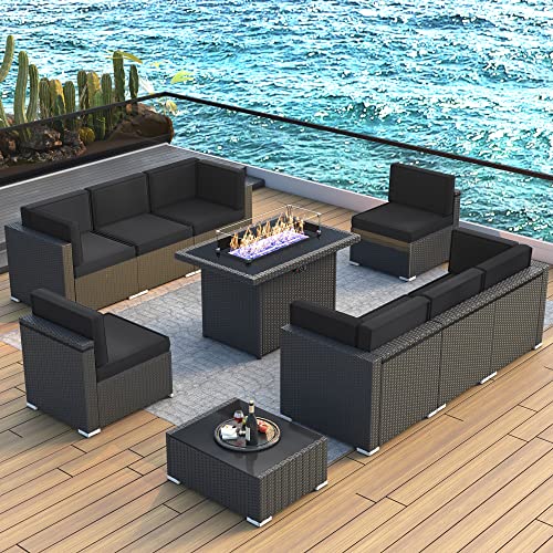 LayinSun Mobiliario de Exterior Seccional para Conversación
