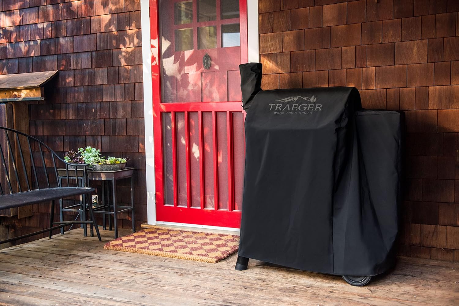 Parrilla y Ahumador Eléctrico de Pellet de Madera Traeger Pro 22, Bronce