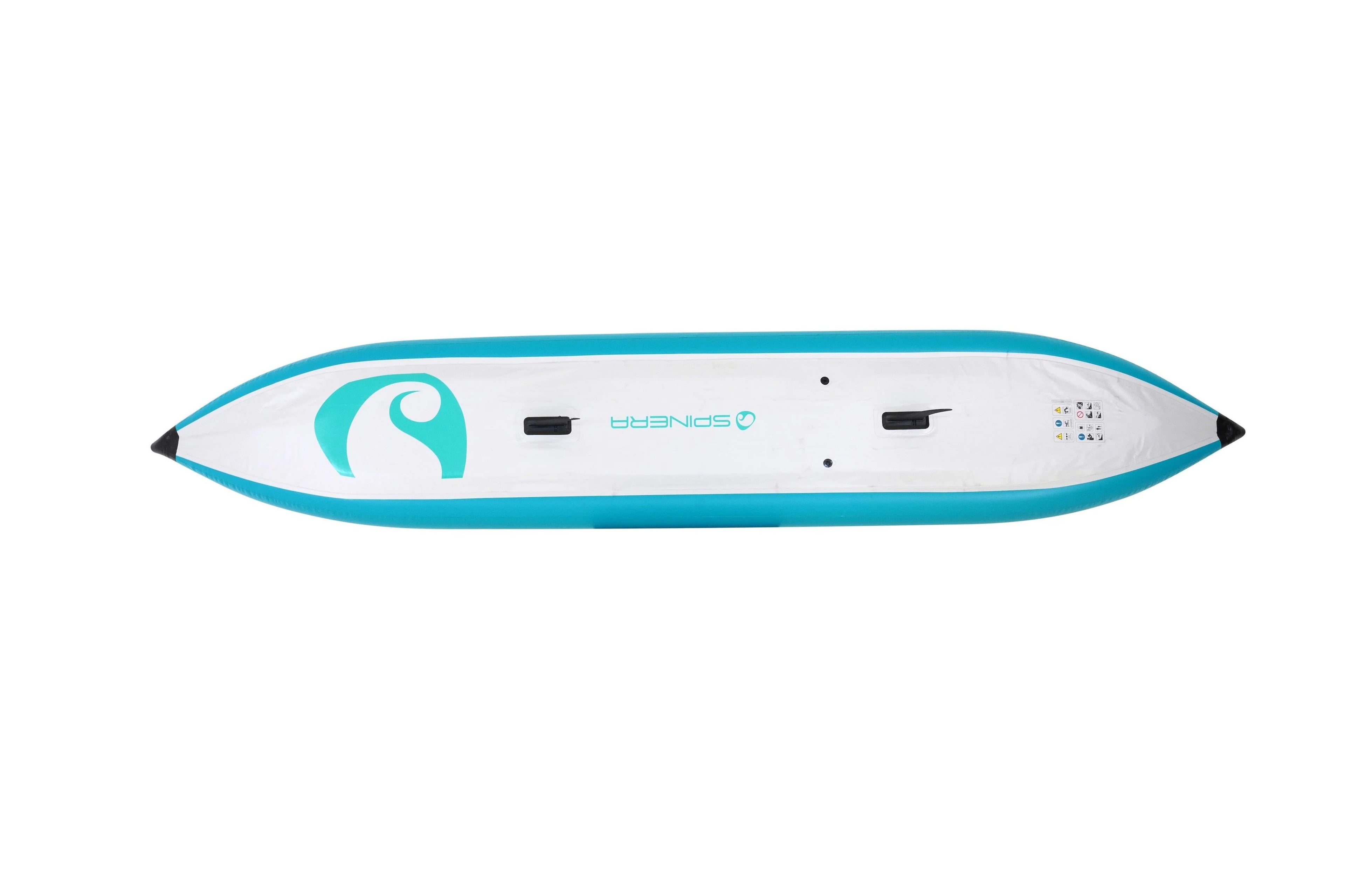 2025 Hybris 500 Kayak hinchable para 3 personas con suelo Drop-Stitch y paredes de PVC
