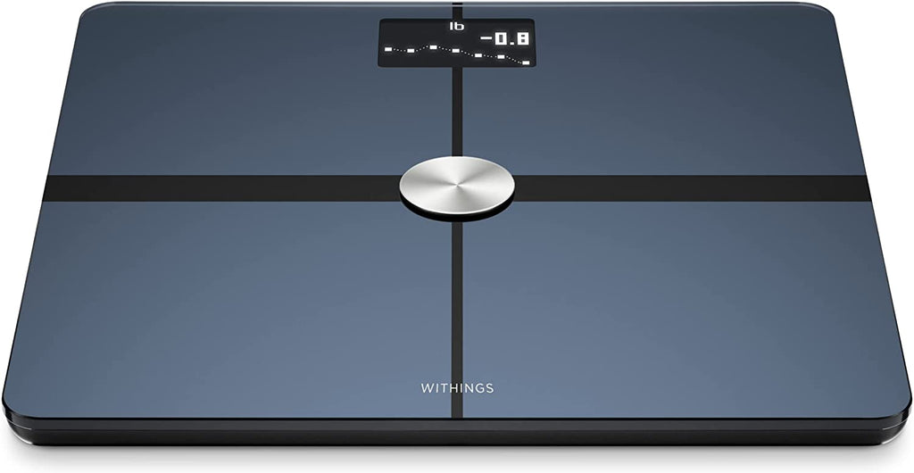 2025 Withings Body+ - Báscula Digital Wi-Fi Inteligente con Sincronización Automática a la App del Smartphone