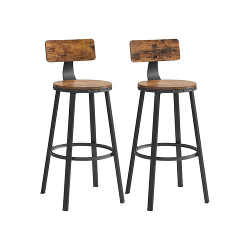 2 Taburetes Altos Estilo Industrial