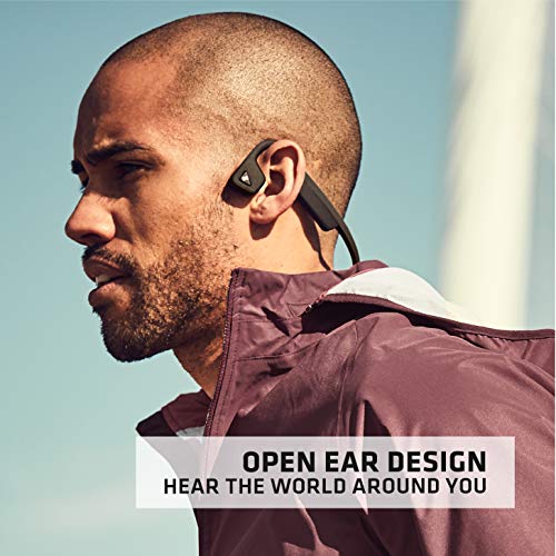 Aftershokz Auriculares Inalámbricos Bluetooth de Conducción Ósea Titanium, Negro