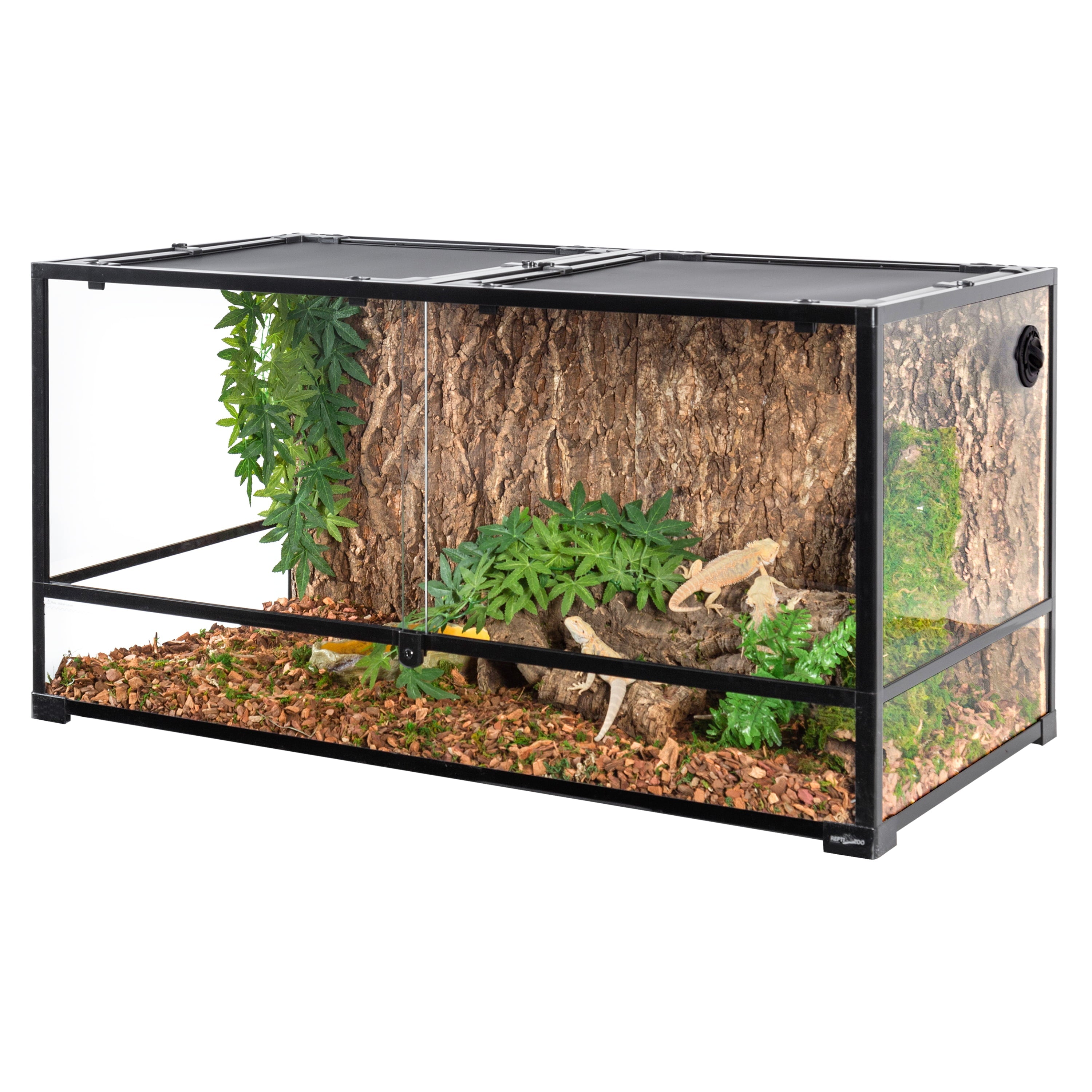 Terrario extra grande REPTIZOO de 120 galones