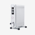 2025 Radiador de aceite 2500W, 11 aletas, con control termostático - Blanco