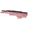 2025 Set de Niveles Magnéticos REDSTICK – 10"/24"/48"/78" + Nivel Torpedo – Modelo MLBXCM78