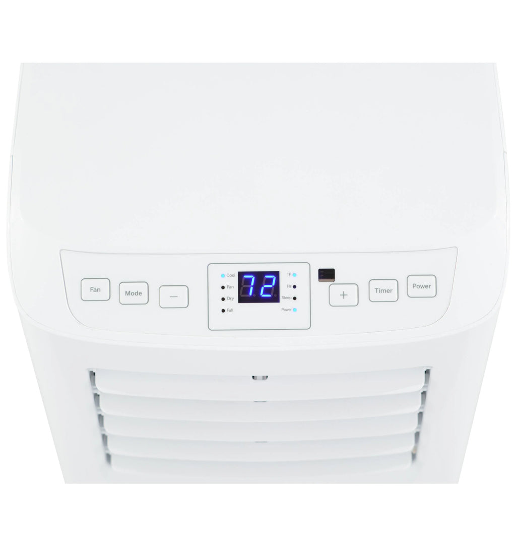 2025 GE Appliances APFD05JASW – Aire Acondicionado Portátil de 5 100 BTU con Deshumidificador y Control Remoto (Blanco)