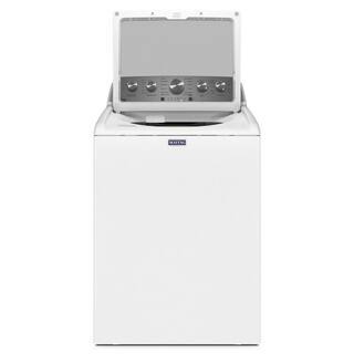2025 Lavadora de carga superior Maytag de 4.8 pies³ con Extra Power Boost, blanca – Modelo MVW5430MW