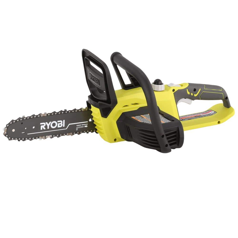 2025 Sierra de Cadena Inalámbrica RYOBI ONE+ 18V de 10 Pulgadas (Solo Herramienta) P546BTL