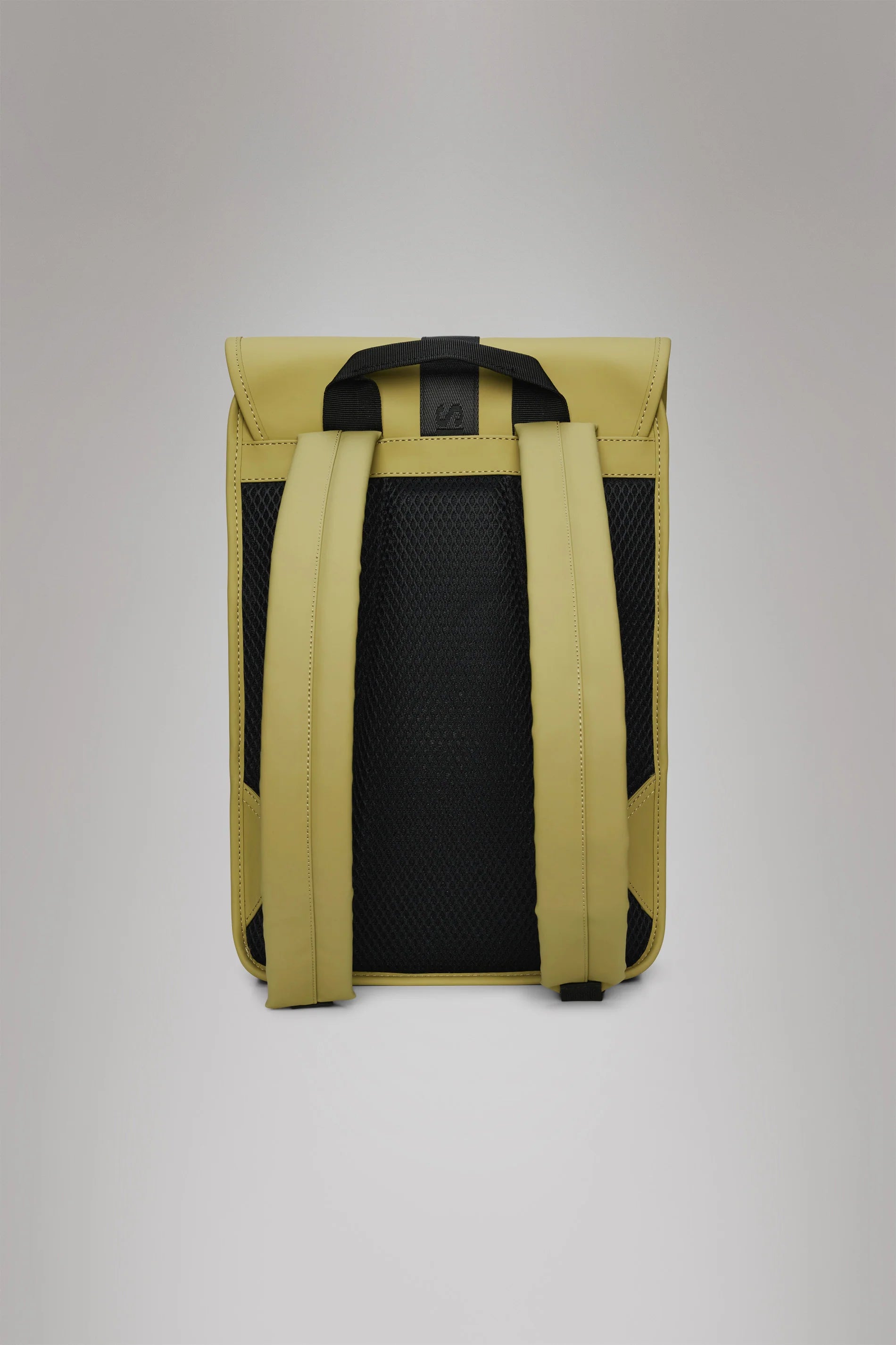 2025 Trail Backpack Mini – Mochila de Día Repelente al Agua (15") con Solapa y Hebilla de Goma – Tejido PU – Compartimento Acolchado para Portátil