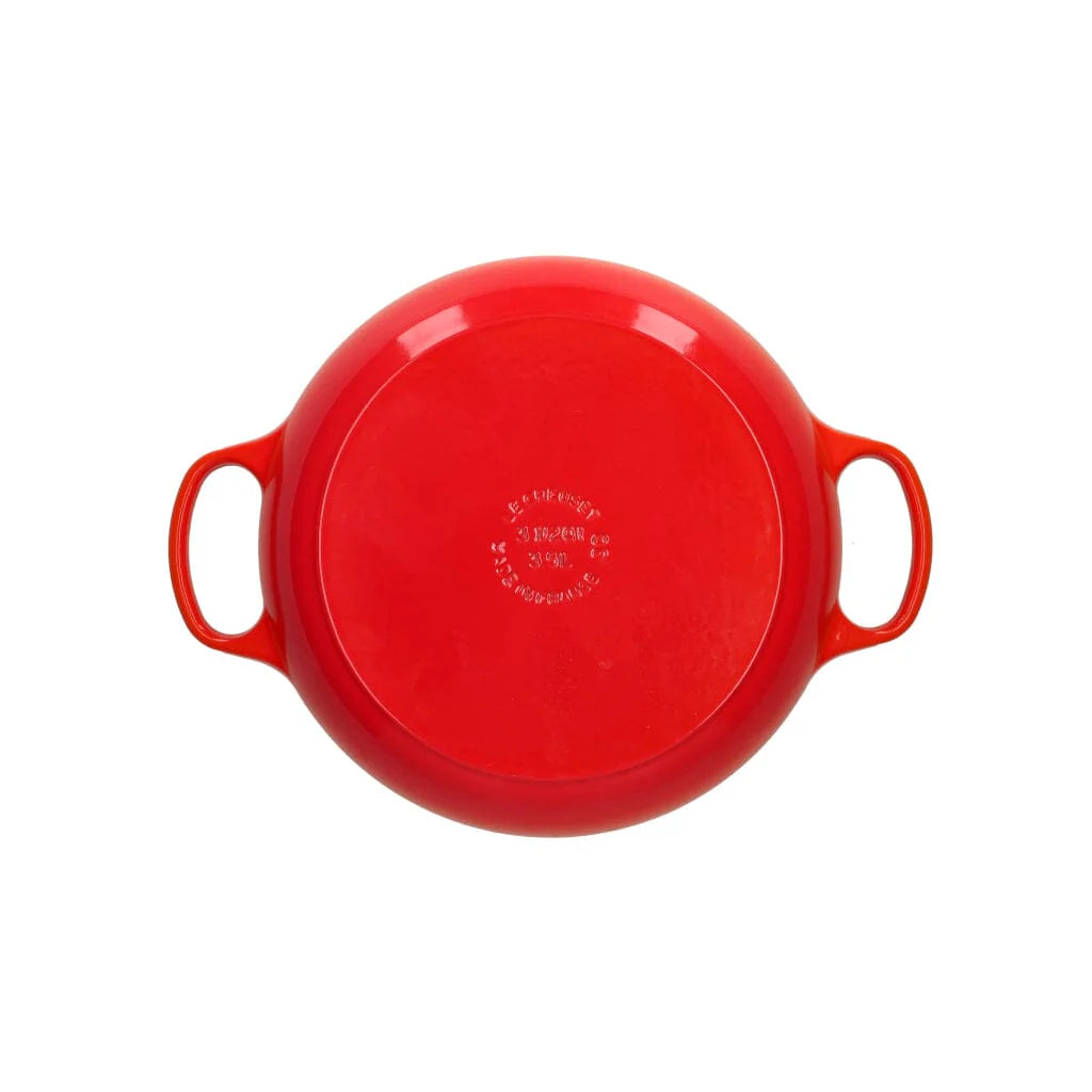 2025 Le Creuset - Cazuela Campagnard redonda Naranja Rojo 30 cm 3,5 l