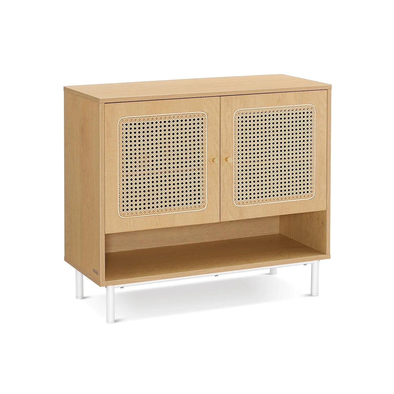 Mueble Zapatero de 3 Niveles de Ratán Estilo Boho