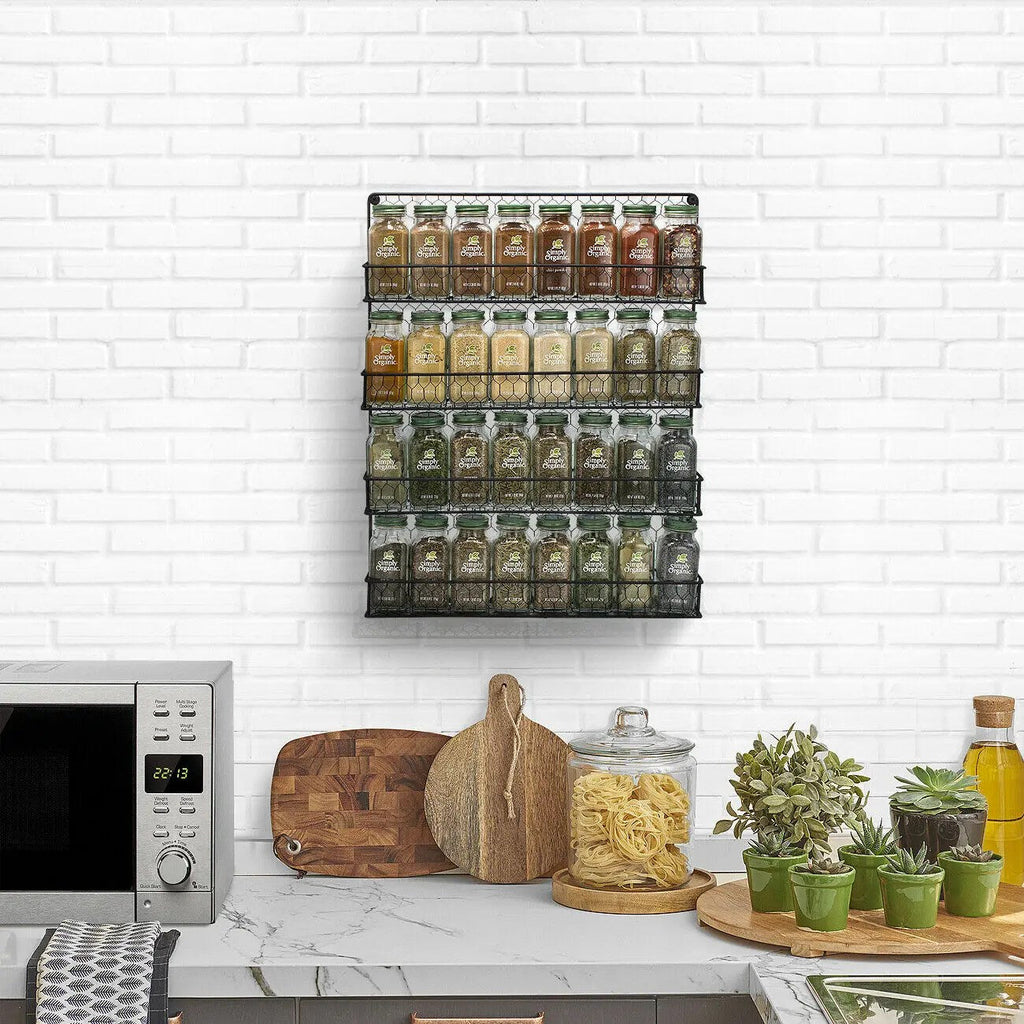 Estante Organizador de Especias de Cocina, Organizador de Maquillaje, Estante Ahorrador de Espacio