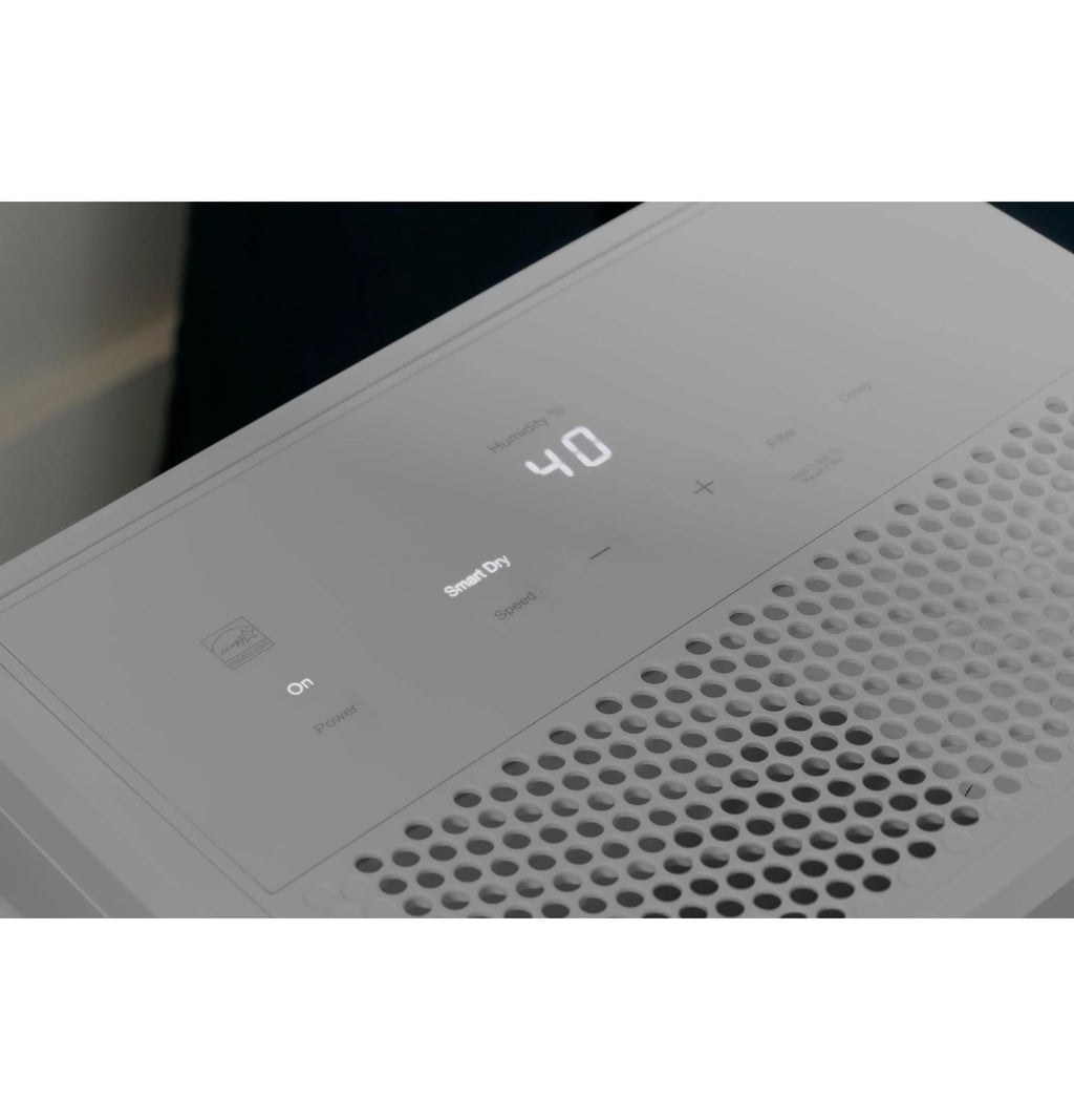 2025 GE Appliances ADHR50LB – Deshumidificador Portátil Certificado Energy Star® con Smart Dry para Espacios Húmedos