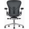 2025 Aeron Remastered - Silla de oficina tamaño B, cromo
