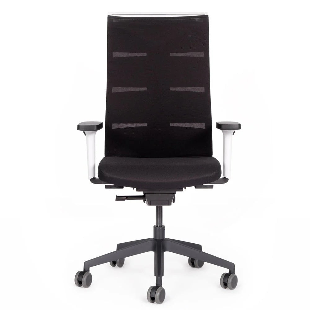 2025 Silla de Oficina Ergonómica con Respaldo de Malla lento Agilis Matrix MT12 EDICIÓN ESPECIAL Pure Black