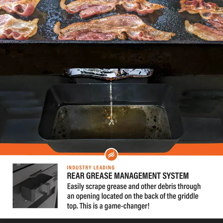 Blackstone ProSeries Estación de Cocina a Gas con 5 Quemadores de 28" y Plancha Lateral