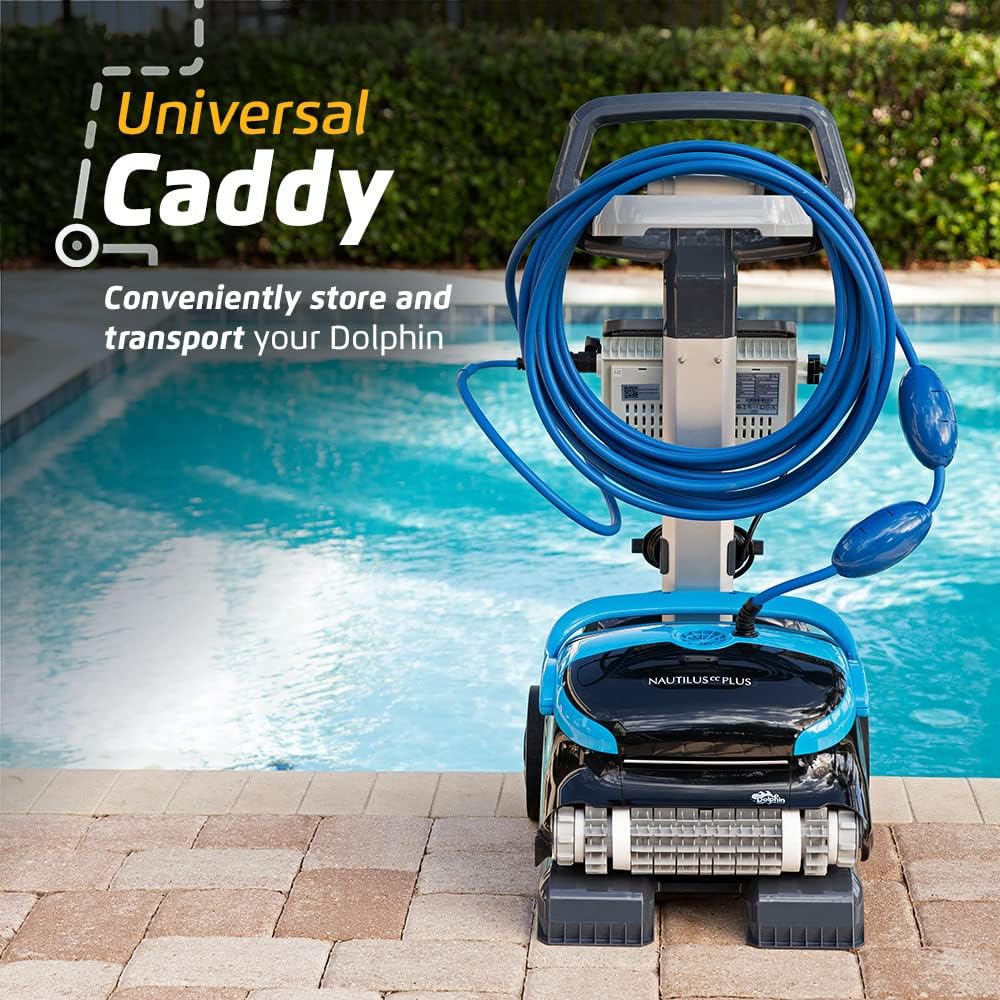 2025 Limpiador Robótico de Piscina Dolphin Nautilus CC para Piscinas de hasta 33 Pies – Cepillo de Escalado de Paredes