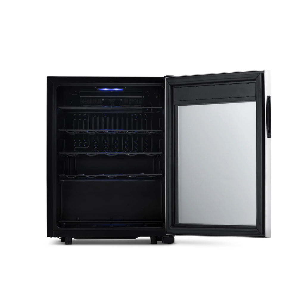 2025 Refrigerador de Vinos Independiente Newair® de Acero Inoxidable – 23 Botellas – 18,9"
