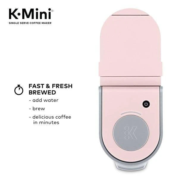 Keurig – K-Mini Máquina de Café de una sola taza – Color Rosa Empolvado