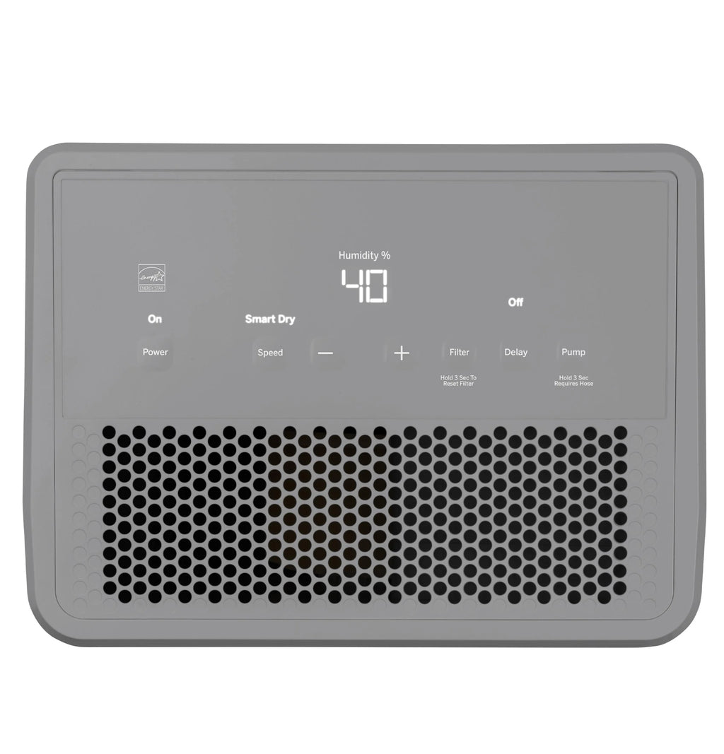 2025 GE Appliances ADHR50LB – Deshumidificador Portátil Certificado Energy Star® con Smart Dry para Espacios Húmedos