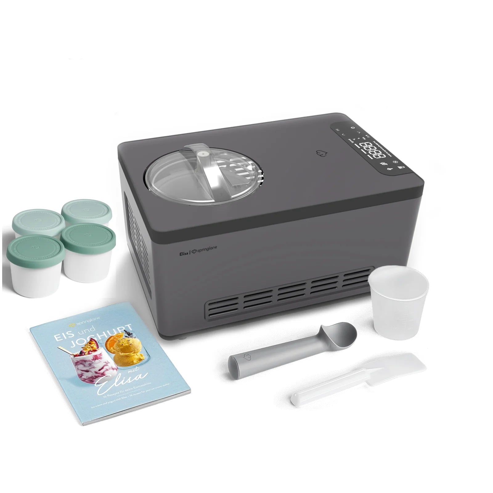 2025 Heladera Elisa 2,0 litros – Negra o Plateada