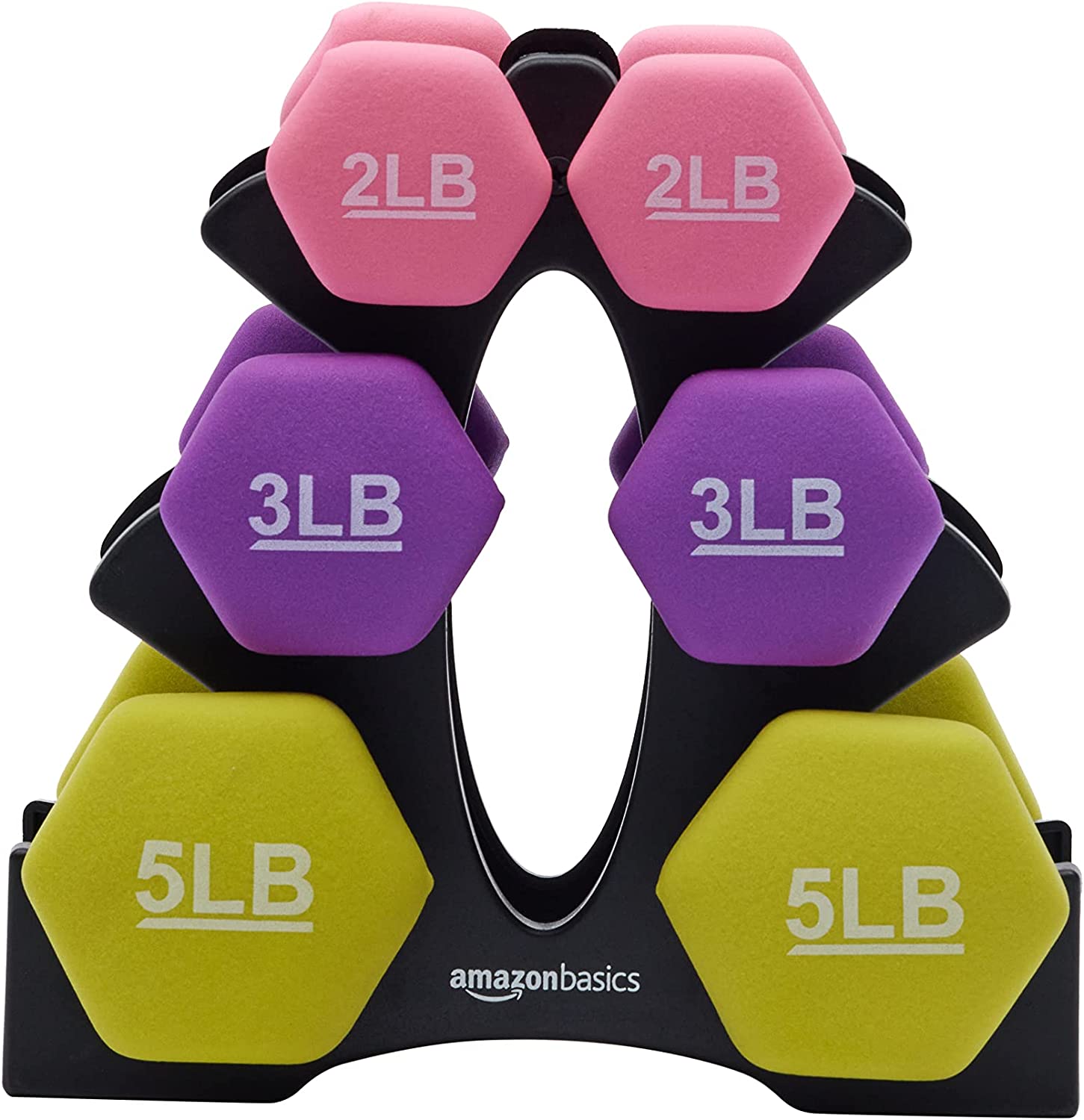 Basics Mancuernas de Neopreno para Entrenamiento