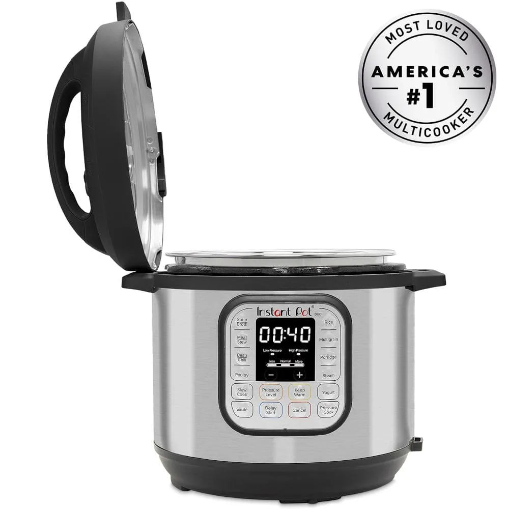 2025 Instant Pot Duo Evo Plus 5,7 L – Olla eléctrica multifunción 10 en 1 de acero inoxidable