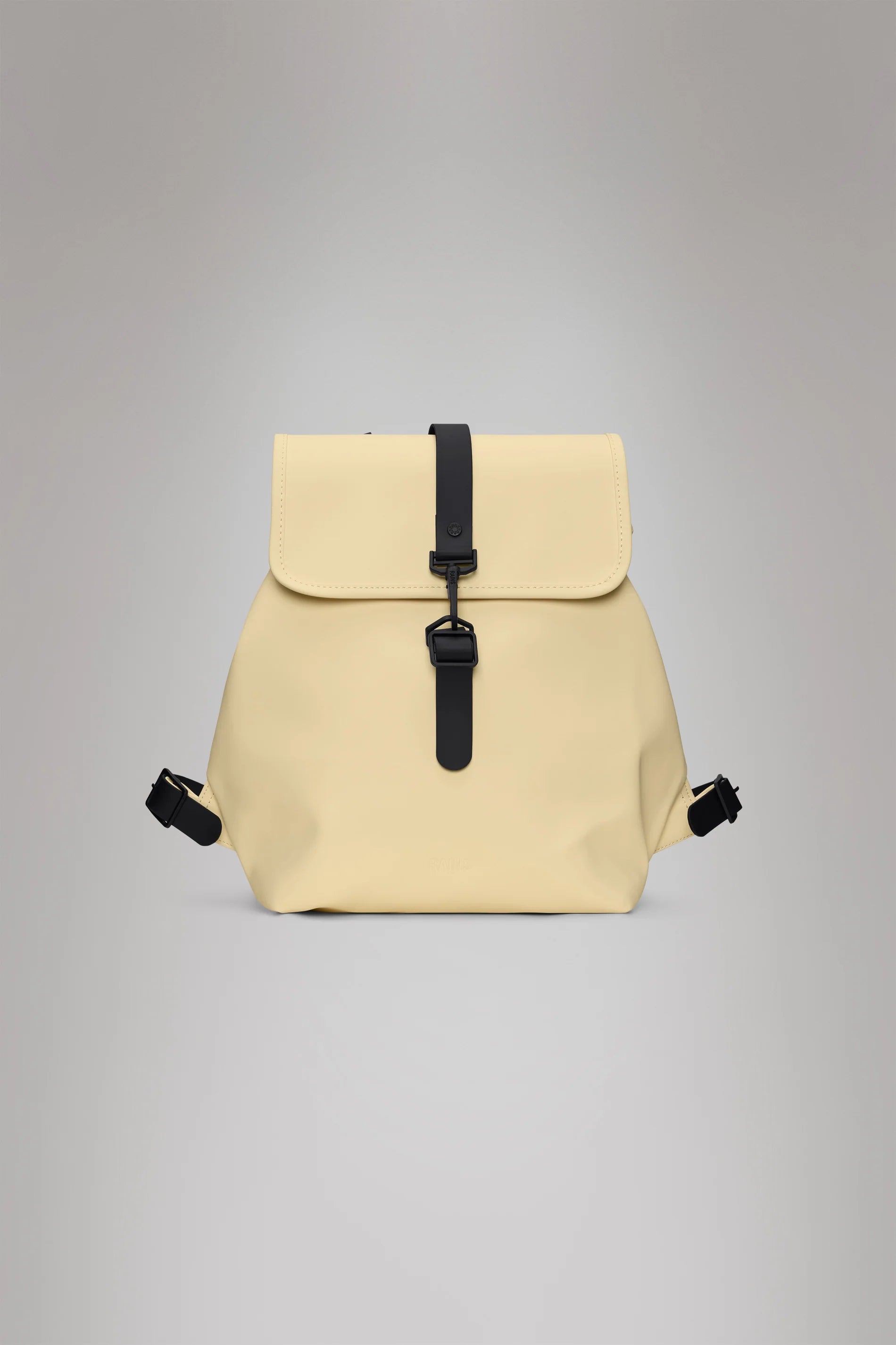 2025 Bucket Backpack – Mochila Retro Repelente al Agua con Cierre de Cordón – Tejido PU – Gran Compartimento Principal y Bolsillo Trasero – Diseño Minimalista