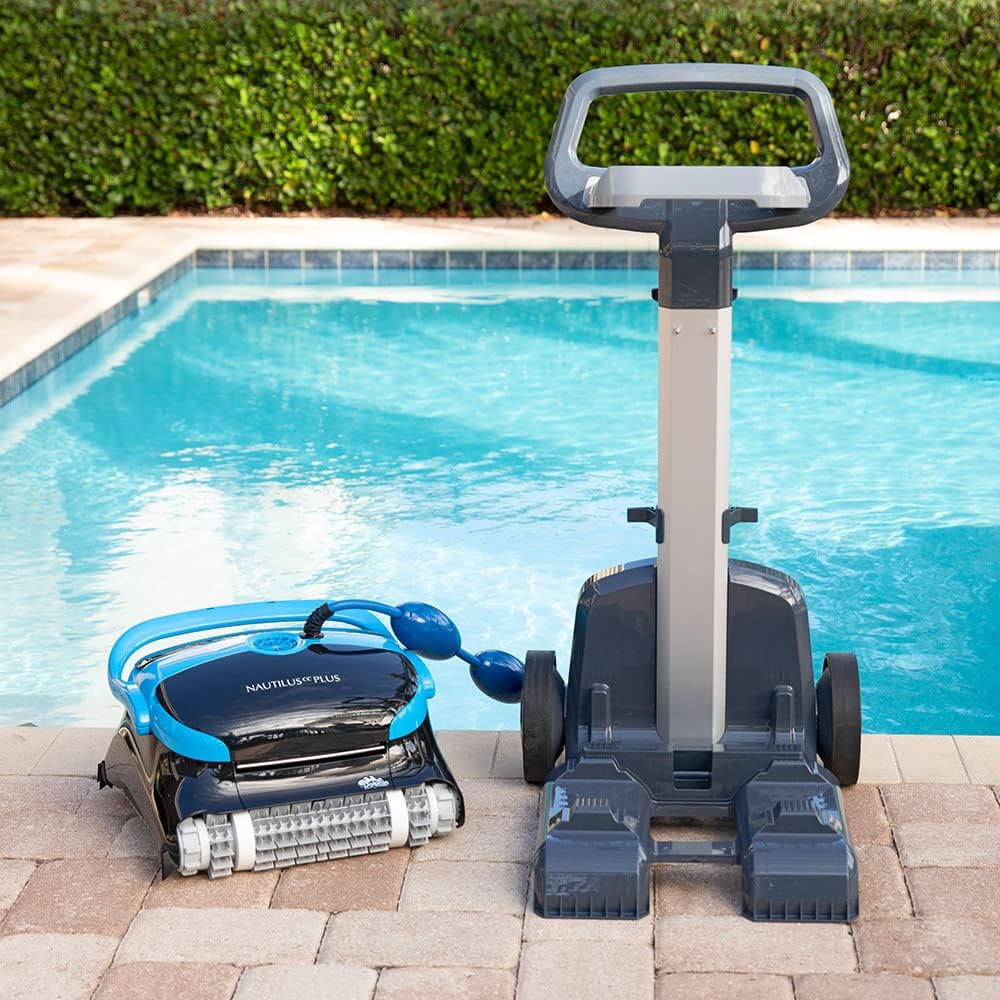 2025 Limpiador Robótico de Piscina Dolphin Nautilus CC para Piscinas de hasta 33 Pies – Cepillo de Escalado de Paredes