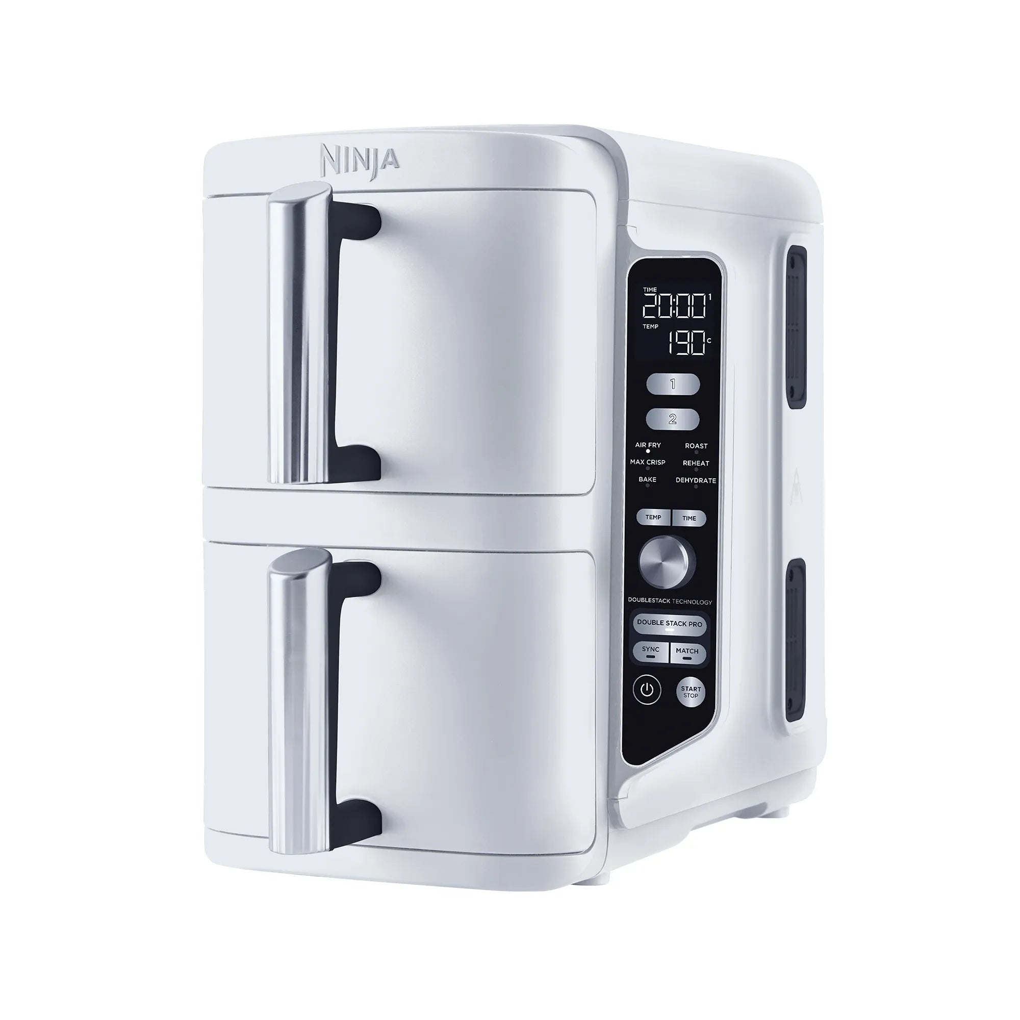 2025 Freidora de aire Ninja DoubleStack™ XXXL 9,5 L con 2 cajones