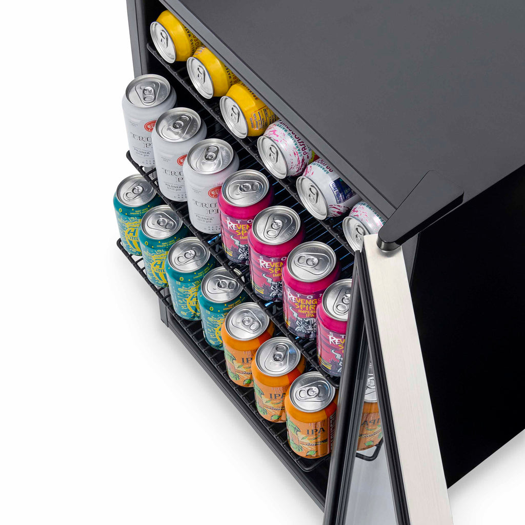 2025 Newair® Refrigerador de Bebidas Independiente en Acero Inoxidable – 160 Latas – 21,3"