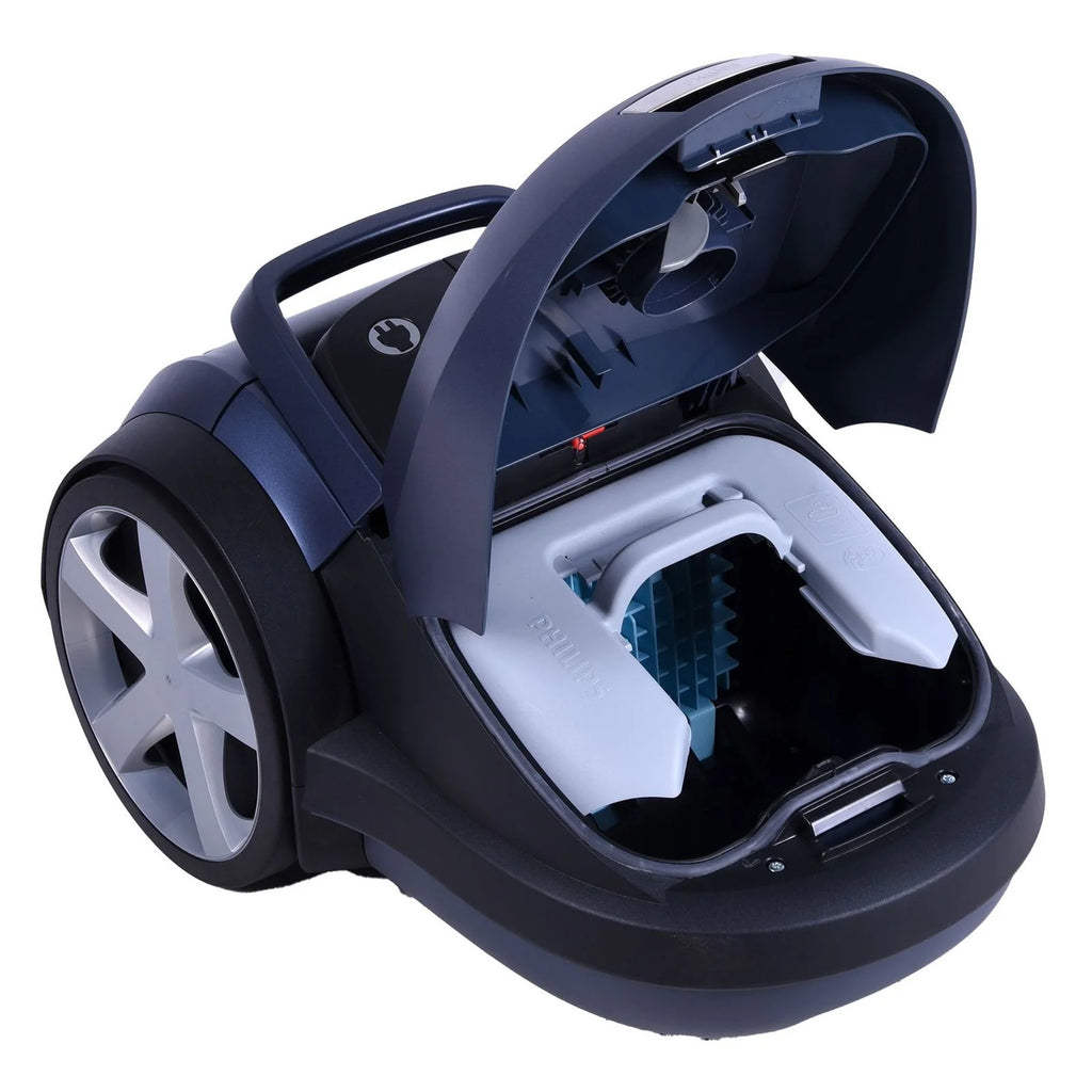 2025 Aspiradora Philips Serie 7000 FC8782/09 Performer Silent 650 Vatios Azul Pizarra / Negro