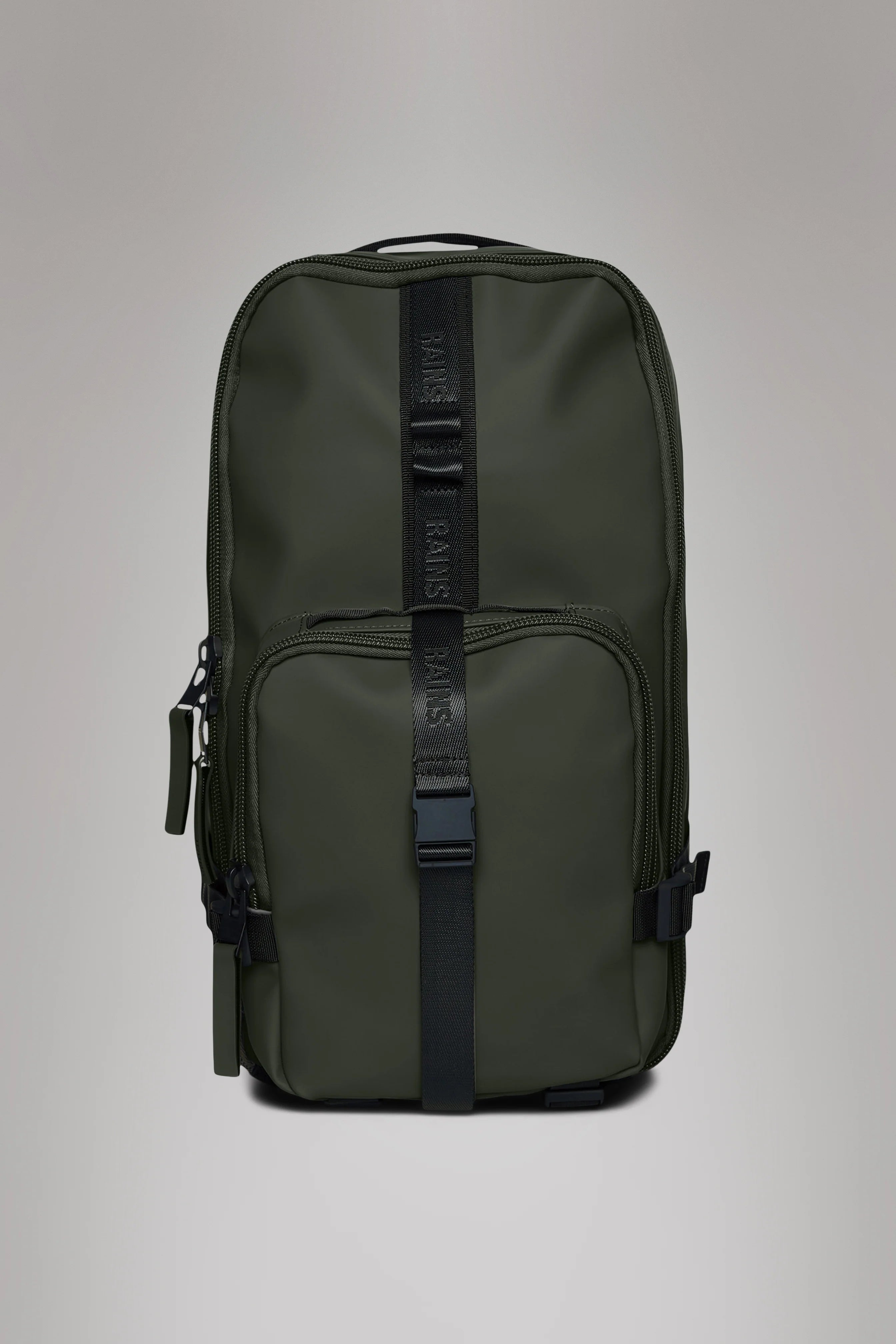 2025 Trail Rucksack – Mochila para Portátil Repelente al Agua (15") con Diseño Deportivo y Correas de Compresión – Dos Compartimentos Principales y Revestimiento PU – Para Uso Diario y al Aire Libre