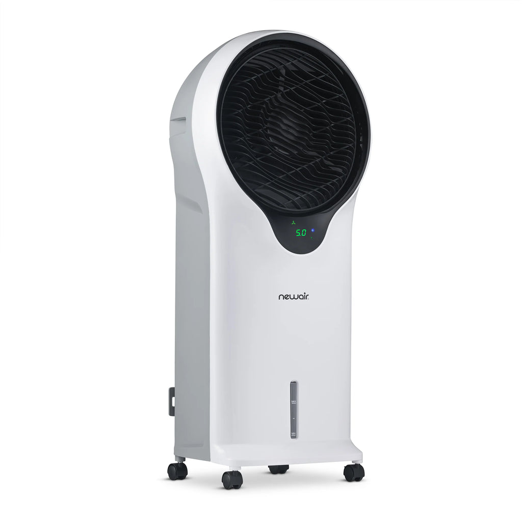2025 Newair® Enfriador de Aire Evaporativo y Ventilador Portátil 470 CFM – Blanco