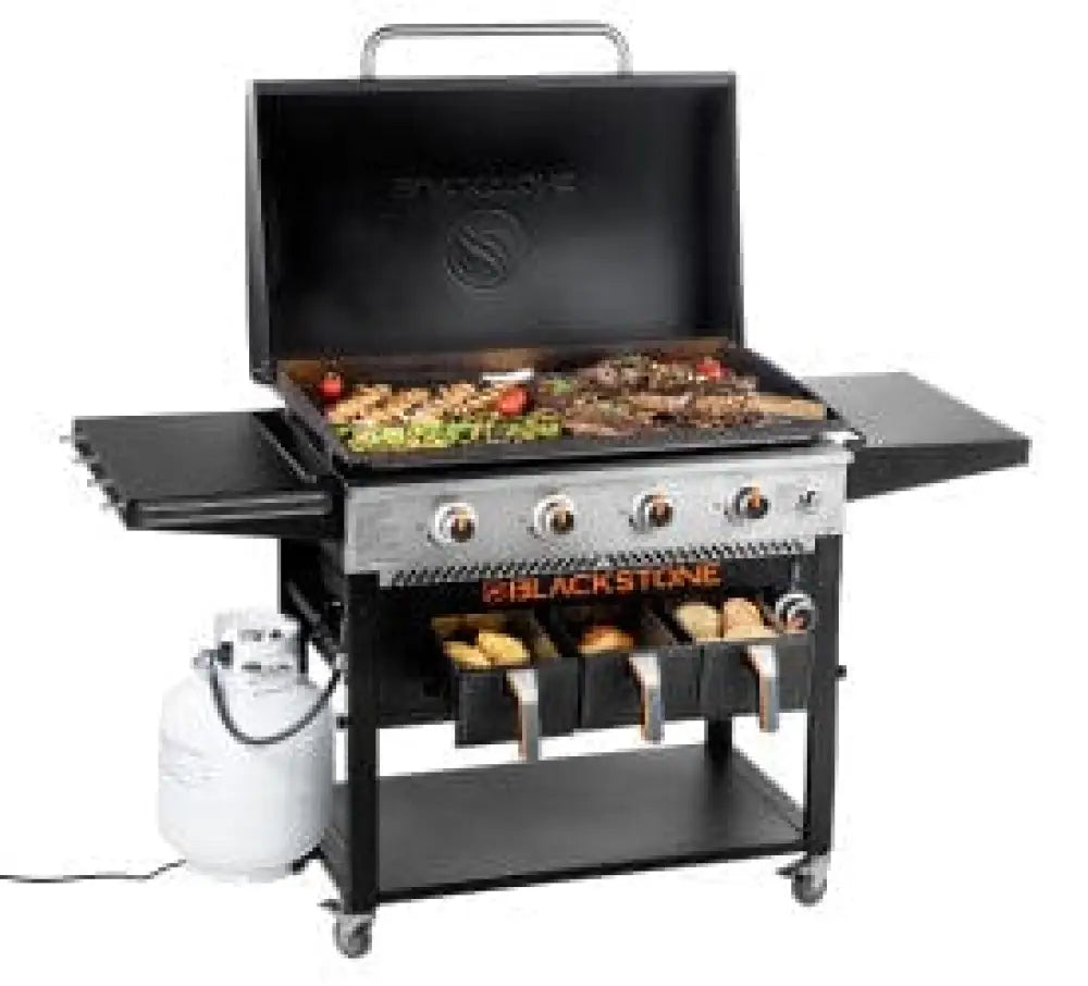 2025 Blackstone Plancha 36" con AirFryer y Tapa