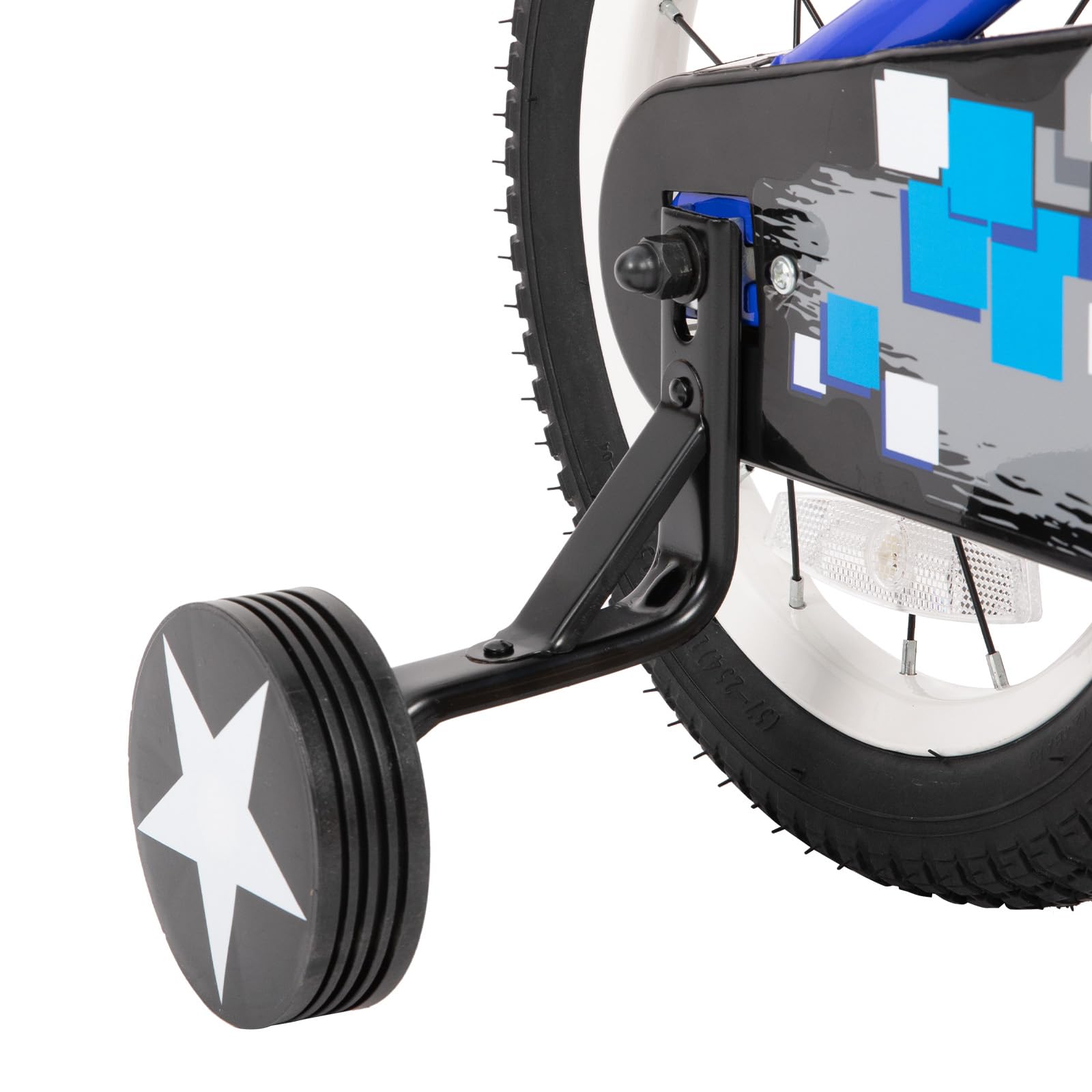 JOYSTAR Bicicleta de Entrenamiento con Ruedas Laterales Estilo Freestyle